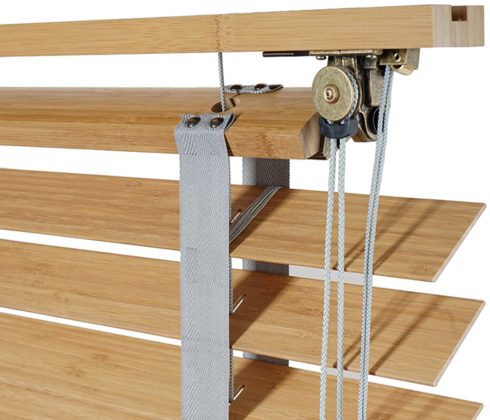 Rewire 2G mechanische bamboe jaloezieën - Naturtrend Impex